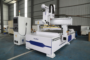 Fresadora CNC Lineal GC1325ATC de <span class=keywords><strong>3</strong></span> Ejes y 4x8 con Certificación CE para Fabricación de <span class=keywords><strong>Puertas</strong></span> y Gabinetes de Madera - Product Image 4