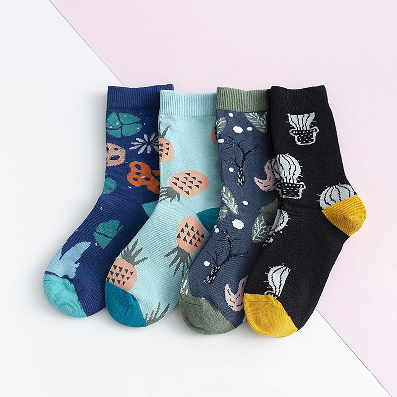 Оптовая продажа, детские носки на осень и зиму, новые хлопковые носки на заказ для мальчиков, хлопковые модные спортивные носки