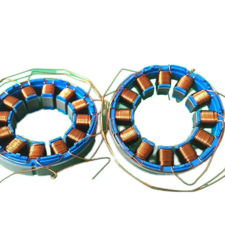 12-khe cắm chính xác dây Winder Stator quanh co máy