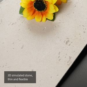 Rouleau de pierre artificielle résistant aux intempéries, pierre flexible à effet calcaire pour les murs de soutènement paysagers et les caractéristiques du jardin - Product Image 3