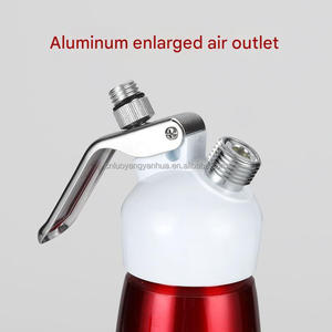 Accessoires de cuisine personnalisés avec logo, 500 ml, buses décoratives en aluminium, cartouches de crème, <span class=keywords><strong>fouet</strong></span>, outils pour desserts, distributeur de crème fouettée - Product Image 2