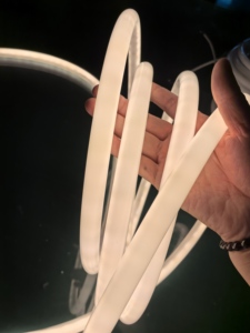 High Brightness 16mm 270 Degree Glowing <b>LED</b> Neon Strip Waterproof Silicone Round Flex <b>Rope</b> for Commercial Facade Lighting - Product Image 5