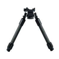Support d'équipement extérieur LK-01 en fibre de carbone pure et aluminium, pliable 22 cm, extensible 33 cm, double fixation Arca Picatinny, 30 kg
