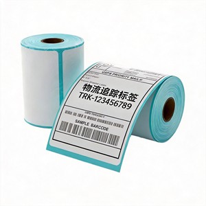 Étiquettes d'expédition thermiques directes <span class=keywords><strong>ZOMAX</strong></span> 4x6 pouces, résistantes à l'eau, à l'huile et aux rayures, autocollantes, en papier, en rouleau – Meilleures ventes - Product Image 1