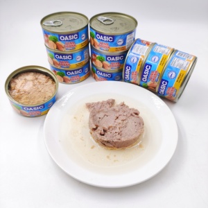 2025 Più Popolare <span class=keywords><strong>Tonno</strong></span> in Scatola da 140g di Vari Tipi Cinesi in Olio - <span class=keywords><strong>Tonno</strong></span> Fresco Pronto da Mangiare Marca Oasis, Durata di Conservazione 3 Anni - Product Image 1