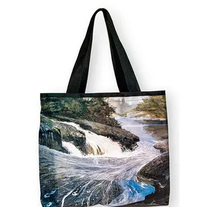 Good Design Recyclable Creative Non Woven Bags Black Cheapest