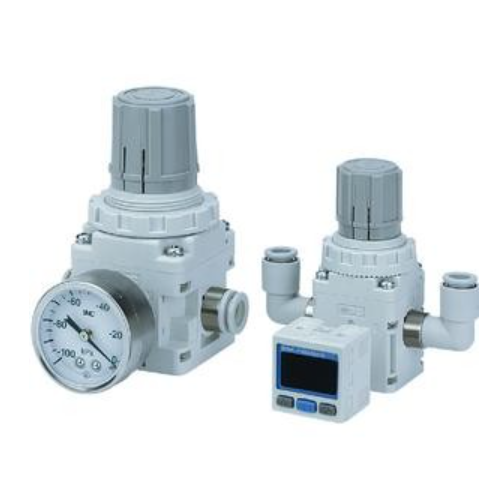 Genuine Original IRV10/20 Series Pneumatic Air Vacuum Regulator IRV10-C08B with Air Fittings and Pipe 1 Year Warranty