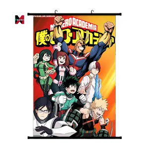 Vendita all'ingrosso segnalibri anime-4 taglie 39 Design Wall scrolls poster per i fan di Anime My hero academia Wall scrolls poster come regalo