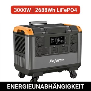 สถานีไฟฟ้า 3000W 2688Wh เครื่องกำเนิดไฟฟ้าพลังงานแสงอาทิตย์แบบพกพา ชาร์จเร็ว โรงไฟฟ้าระเบียง สำรองไฟฉุกเฉิน สำหรับแคมป์ปิ้ง ขายส่ง EU T30 แท้ 3000W Co - Product Image 3
