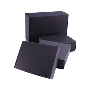Caixa de Armazenamento Personalizada Pulida Nova de 2026 para Cosméticos Pretos com Embalagem de Presente para Roupas e Calçados - Product Image 3