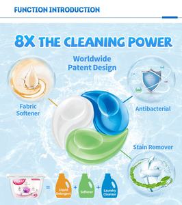 แคปซูลซักผ้ากลิ่นดีว์ออฟเออร์ลี่สปริง สูตรเข้มข้นด้วยเอนไซม์หลากหลายชนิด กลิ่นหอมสดชื่นแบบสมุนไพร - Product Image 5