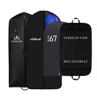 Housse de protection pour vêtements en nylon respirante, durable et portable, personnalisable, de qualité supérieure, pour magasin de vêtements pour hommes