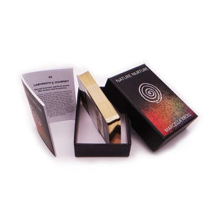 Set Permainan Kartu Perdagangan Kustom Berkualitas Baik Kartu Bermain Permainan Kartu <span class=keywords><strong>Tarot</strong></span> Kustom Berlapis Emas Perak Cetak Kustom - Product Image 2