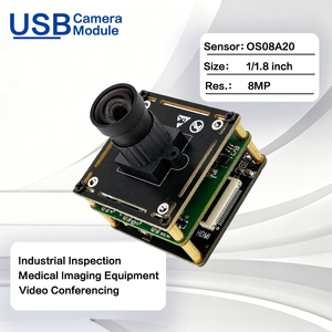 Module de caméra USB 3.0 4K 8MP OS08A20 avec capteur Sony Starvis, Ultra HD 60fps, faible luminosité, haute sensibilité, mini caméra pour la sécurité IA - Product Image 2