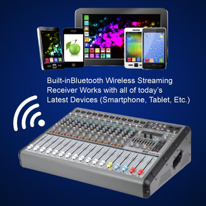 Mezclador de Potencia Compacto Channel, Consola de Audio Profesional Portátil para Grabación en Estudio y en Vivo, Equipo de Sonido - Product Image 4