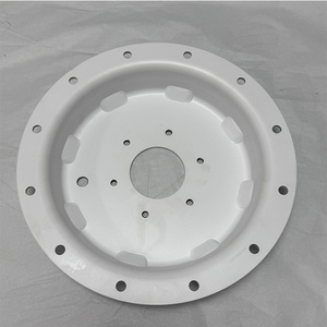 Piezas de Estampado de Metal, Fabricación de Chapa Metálica, Tapas de Metal Grueso de Aluminio Anodizado con Recubrimiento en Polvo Azul Blanco, Conformado Hidráulico - Product Image 5
