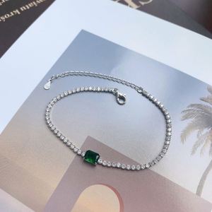 Dylam Top End 925 Sterling Silver Rhodium 18K Gold Plated Diamond 5A Cubic Zirconia Tennis <b>Bracelet</b> - Product Image 5