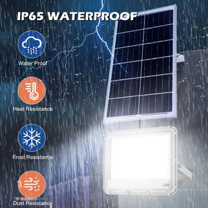 Reflector LED Solar para Exteriores con Sensor, Diferentes Especificaciones, 60, 100, 150 Vatios, Venta al por Mayor de Fábrica - Product Image 3