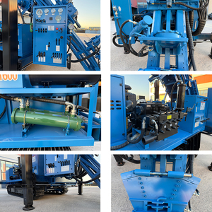 Volledig hydraulische kernboorinstallatie van het crawler-type, kilometerniveau kernonderzoek met 1600m boordiepte voor ertsgebruik - Product Image 3