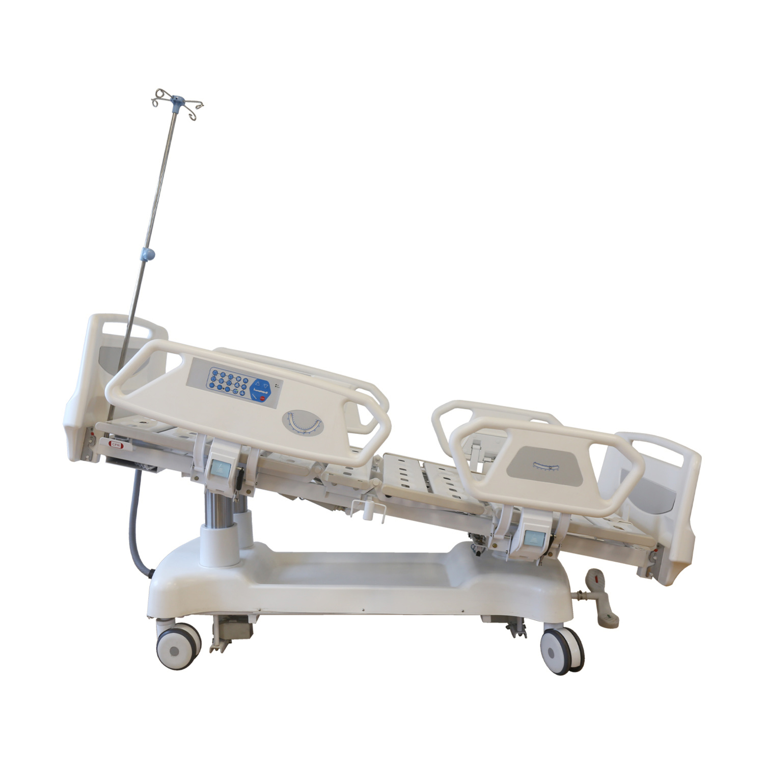 MN-EB002 سرير إلكتروني عالي الأداء للعناية المركزة السبع وظائف معدات طبية مستشفى مع دليل CPR اليدوي