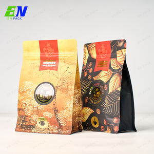 Prix direct du fabricant Pochette à café à fond plat mat pour <span class=keywords><strong>grains</strong></span> d'espresso 250g 1kg avec valve unidirectionnelle - Product Image 3