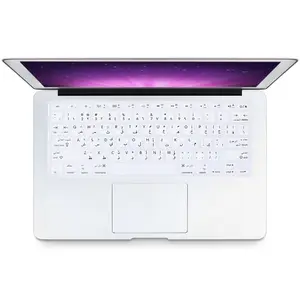 BSCI工厂定制外语阿拉伯语俄语西班牙语ESP键盘皮肤硅胶键盘彩色笔记本电脑键盘套