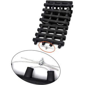 camión neumático agarre nieve barro arena rescate Escaper <span class=keywords><strong>de</strong></span> coche <span class=keywords><strong>de</strong></span> tracción huellas <span class=keywords><strong>de</strong></span> neumático agarre esteras para camiones - Product Image 3