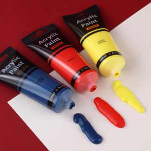 Ensemble de <span class=keywords><strong>peinture</strong></span> <span class=keywords><strong>acrylique</strong></span> premium 8 couleurs 120 ml, tubes de pigment riche de grande taille pour artistes débutants - Product Image 3