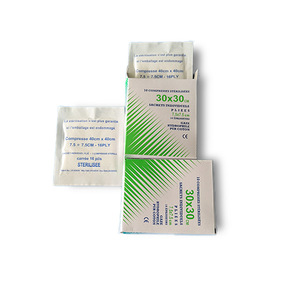 Mejores Compresses de Gasa Estériles 40x40cm 16 Capas Paquete de 1 Unidad Uso Médico - Product Image 5