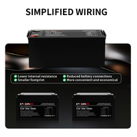 Paket Baterai Lifepo4 6000 Deep Cycle 12v 180ah Isi Ulang 100Ah/150Ah/180Ah 200Ah Baterai Lifepo4 Ion Thium