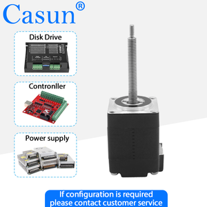Casun NEMA 8 độ chính xác cao thông qua-vít động cơ bước 15MN. M 0.5A động cơ bước với CE ROHS cấp giấy chứng nhận - Product Image 5