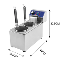 Cuiseur électrique de pâtes d'acier inoxydable de chaudière de pâtes de partie supérieure commerciale pour l'équipement de cuisine