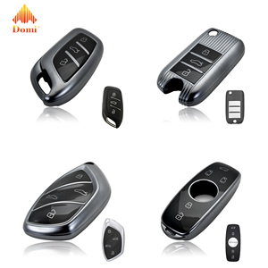 DM เคสกุญแจรีโมทรถยนต์แบบพวงกุญแจสำหรับ Roewe RX5 I6 RX8 RX3 I5 ERX5มก. <span class=keywords><strong>ZS</strong></span> <span class=keywords><strong>EV</strong></span> MG6 ezs ehs Marvel x MARVEL R - Product Image 1