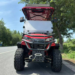 รถกอล์ฟไฟฟ้า <span class=keywords><strong>MMC</strong></span> Factory Direct แบบพับได้ 2-4 ที่นั่ง 48V/60V/72V และมอเตอร์ AC <span class=keywords><strong>4000</strong></span>-7500W ความเร็วสูงสุด 25 ไมล์ต่อชั่วโมง ระยะทาง 90 กิโลเมตร - Product Image 2