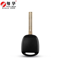 Keyyou-coque pour porte-clés télécommande de voiture, 2/3 boutons, non gravé, lame 46mm, pour Toyota Lexus ES300/IS400/RX300/RX400h, neuf