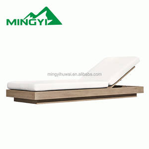 Tumbona <span class=keywords><strong>de</strong></span> jardín <span class=keywords><strong>de</strong></span> <span class=keywords><strong>madera</strong></span> <span class=keywords><strong>de</strong></span> teca para exteriores, muebles <span class=keywords><strong>de</strong></span> playa para Patio <span class=keywords><strong>de</strong></span> ocio personalizables modernos <span class=keywords><strong>de</strong></span> gama alta impermeables - Product Image 3