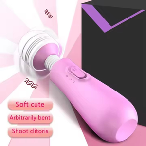 Handheld Personal Massager for Women 360 Degree Rotating <b>Vibrator</b> with 2 Speeds Rechargeable for G-Spot and Clitoral Stimulation - Product Image 5