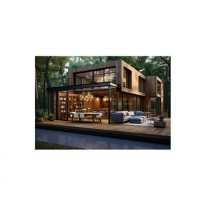 Cafetería futurista Furnutre <span class=keywords><strong>Portugal</strong></span> Contenedor prefabricado Casas Portátil Pvc Habitación pequeña Contenedor móvil prefabricado Hogar - Product Image 1