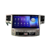 Autoradio Android 12,6 pouces pour tableau de bord de voiture avec écran tactile, navigation GPS, CarPlay, DSP pour Lexus LX570 2008-2015