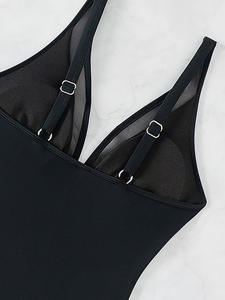 RUIQUWIN Maillot de bain une pièce de haute qualité pour femmes Bikini à licou imprimé léopard à la mode Vêtements de plage respirants - Product Image 4