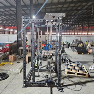 YG Fitness YG-A006 - Rack <span class=keywords><strong>de</strong></span> <span class=keywords><strong>Entrenamiento</strong></span> Comercial Tres en Uno <span class=keywords><strong>de</strong></span> Hierro Resistente para <span class=keywords><strong>Entrenamiento</strong></span> <span class=keywords><strong>de</strong></span> Fuerza y Musculación - Product Image 2