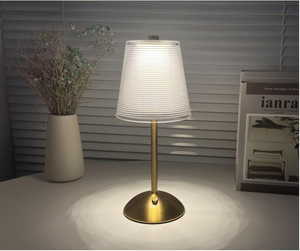 <strong>Portable</strong> Modern LED <strong>Table</strong> <strong>Lamp</strong> for Bedroom or Living Room Touch Charging USB with Battery Flexible Metal Shade Sleek Design - Product Image 4