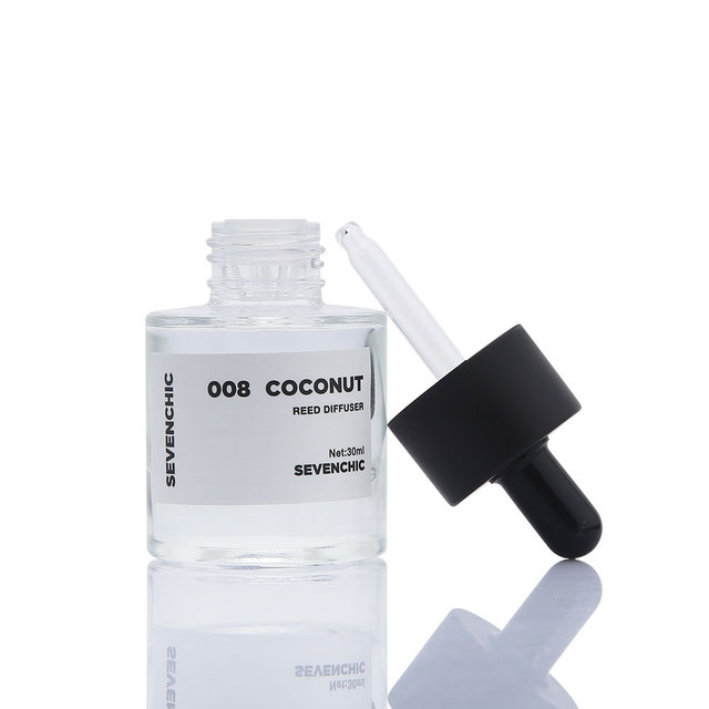 Recycled Promotion Cosmetic Small Packaging Glass Bottle with Dropper Essential Oil