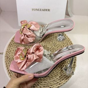 Chaussures de luxe tendance avec nœud papillon, sacs et talons pour femmes - Product Image 6