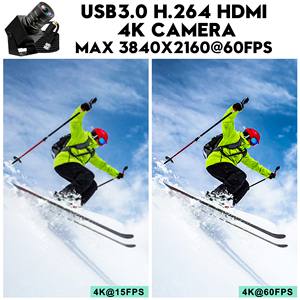 Caméra de diffusion en direct ELP <span class=keywords><strong>UHD</strong></span> avec objectif zoom CS, sortie simultanée USB HDMI, caméra UVC <span class=keywords><strong>4K</strong></span> 30fps, plug-and-play pour la télémédecine - Product Image 3