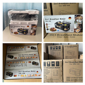 2025新着多機能家庭用調理器具セット<span class=keywords><strong>3</strong></span> in 1朝食メーカーフライパンコーヒーマシントースター朝食メーカー - Product Image 6