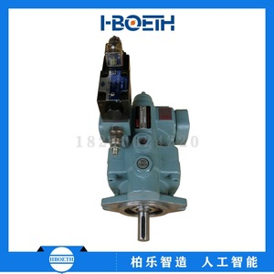 ปั๊มไฮดรอลิกแบบลูกสูบแปรผัน Hongxu รุ่น P33-E3-F-R-01 3 จังหวะ ควบคุมแรงดันด้วยแม่เหล็กไฟฟ้าสองระดับ - Product Image 2