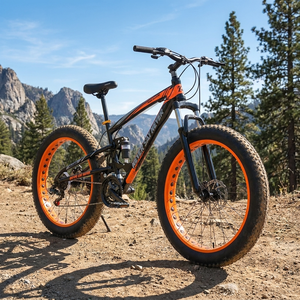 Vélo de montagne à pneus larges pour la plage, options de roues 24/26/27,5 pouces, OEM/ODM, pour homme et femme. - Product Image 1
