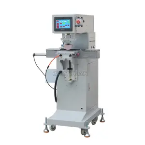 Single Color Pad Printing Machine With Heating For Drying Inks