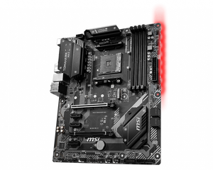 เมนบอร์ดเกมมิ่ง B450 TOMAHAWK ATX รองรับซีพียู 5 3600/3600X/3700X/1700X/2600/3500X รุ่น B450 Tomahawk - Product Image 3